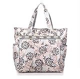 formanism 鮮やか カラフルキュート ポケット ジッパー トート マザーズバッグ レディース (O)