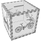 ' Side view自転車'クリアマネーボックス/貯金箱( mb00050409 )