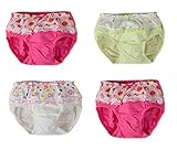 3 – 4歳の幼児ソフトコットン下着4ランダムUnderpants