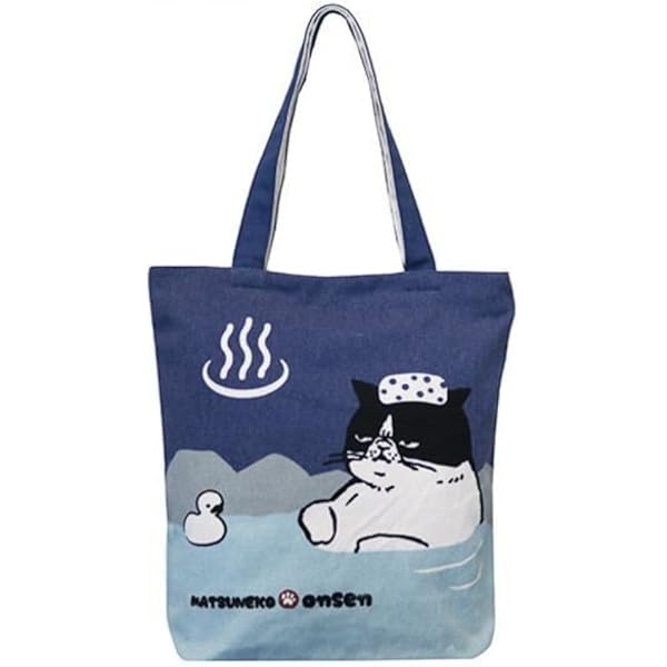 Amazon | [Mintinn] ミントイン トートバッグ マツネコ朝刊 28003A