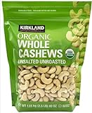 カークランドシグネチャー 有機 無塩 カシューナッツ 1.13kg