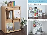 ディスプレイラック ディスプレイ本棚 フラップ ディスプレイラック フラップ4枚扉