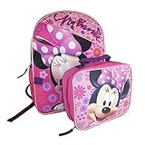 Disney's Minnie Mouse Backpack & Lunch Bag - 2 Piece Set [並行輸入品]