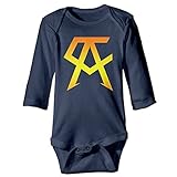 Kamifa カミファ サウル アルバレス スーパースター 長袖ボディースーツ ベビー服 ロンパース プレゼント 暖かい Navy 18 Months