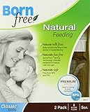 海外直送品Wide Neck Bottles, 2/5 OZ by Born Free Baby Products