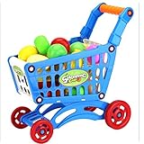 ショッピング カート TangQI 子供 ままごと 玩具 ショッピングカート おもちゃ 手押し車　ミニショッピング カート　子供収納玩具