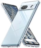 【Ringke】Google Pixel 7a 対応 クリアケース 耐衝撃 黄ばみにくい TPU+ポリカーボネート 米軍MIL規格 ストラップホール付き ピクセル 7a 用 フュージョン ケース（クリア）