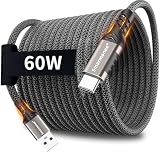USB Type C ケーブル 1.5m タイプc ケーブル 高耐久ナイロン編み 断線防止 USB3.2 Gen2 iPhone 17/16/15 Galaxy Pixel Xperia iPad MacBook リビング/在宅勤務 対応 [0.3m/0.5m/1m/1.5m/2m/3m/5m] 60W PQ057