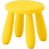 ＩＫＥＡ/イケア MAMMUT 子供用スツール イエロー 90382325