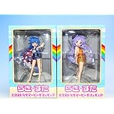 らき☆すた エクストラサマービーチフィギュア アニメ プライズ セガ(全2種フルセット+ポスターおまけ付き