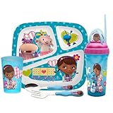 Zak Designs 5-Piece Doc McStuffins Mealtime Serveware Set by Zak Designs