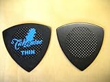 ピック タカミネ トライアングル シン 黒 5枚 TAKAMINE 滑り止め付 T3B-T ポリアセタール ブラック