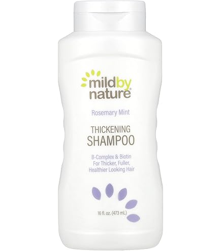 シックニングシャンプー×4本　シックニングコンディショナー×1本　ビタミンB Amazon | Mild By Nature, シックニングビタミンB複合体＋ビオチン