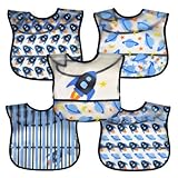 green sprouts 5 Count Eva Bib, Rocket by green sprouts [並行輸入品]