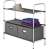3 Tier Shelves With 2 Drawers