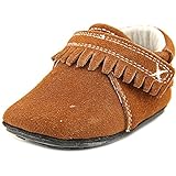 Jack and Lily Fringe ベビー 米国 3.5 ベージュ モカシン 欧州の 18 [並行輸入品]