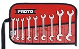 Stanley Proto J3300A 9 Piece Short Open End Angle Wrench Set by Stanley-Proto