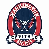 Washington Capitals木製Street Sign 11 x 13 " – NHL