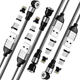3in1 マグネット充電ケーブル 4本組