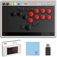 8BitDo レバーレス オールボタン アーケード コントローラー Amazon.co.jp: 8BitDo Arcade Controller レバーレス アケコン
