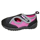 マリンシューズ アクアシューズ ウォーターシューズ POOKIES プーキーズ 子供用キッズ 男児 女児 ジュニア fo-pk-a120 21cm BLACK×PINK
