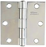 Stanley National Hardware 505BC 3" Zinc Plated Non-Removable Pin Hinge [並行輸入品]
