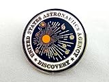 2001年宇宙の旅 ディスカバリー号 ミッションロゴ ピンバッジ