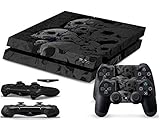 PlayStation 4 Protector Sticker Skin Decal For PS4 Console, 2 Controllers And 2 Light Bar Sensor Dec