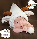 金曜日 ベビー用着ぐるみ　そらまめ　コスチューム 寝相アート ベビー服　着ぐるみ 新生児 赤ちゃん 出産祝い　可愛い 羊ちゃん