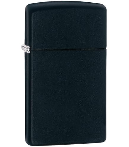 Amazon.co.jp: ZIPPO(ジッポー) ライター 無地 スリム 28123 エボニー