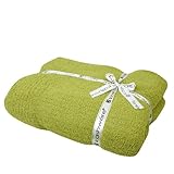 kashwere(カシウエア)　ブランケット　T30-122-52　カシウエアグリーン(並行輸入品)