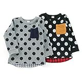 La Chiave (ラ キエーベ ) トレーナー (80～130cm) キムラタンの子供服 (53361-174) グレー 95