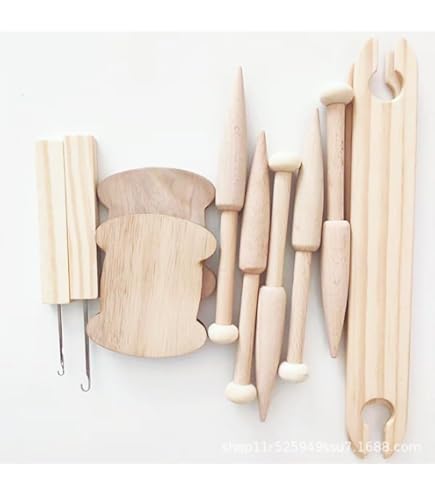 Amazon | Clover ボビンレース用[ボビン]ベルギータイプ | ボビン