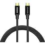アドテック 240W eMarker搭載 USB4 Gen3（40Gbps）USB Type-Cケーブル 1m PD3.1 48V/5A対応 8K/60Hz APC-V124CC-PD31U4G3
