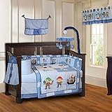 BabyFad Pirates 10 Piece Baby Crib Bedding Set by BabyFad