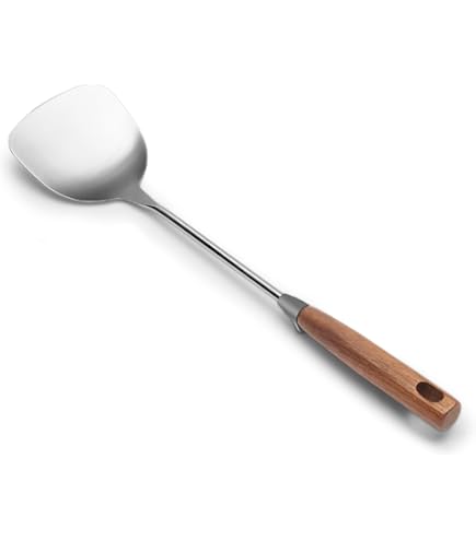 Amazon | Boryenty 中華スパチュラ 小中華ヘラ 長29.5cm ステンレス 鍋