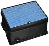 SANEI 【屋内外の散水栓用ボックス】散水栓ボックス 床面用 ブルー R81-8-B
