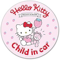 Amazon | ハローキティ マグネットステッカー スタンダードデザイン