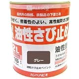 カンペハピオ:ALESCO カンペ 速乾さび止め 2L グレー NO108005-2 型式:NO108005-2