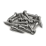 YJB PARTS クルーソンタイプベースペグ用ビス 16本入り 日本製 (クローム)