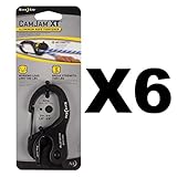 Nite Ize CamJam XTアルミニウムRope Tightener大heavy-dutyコード/ケーブル（6パック）