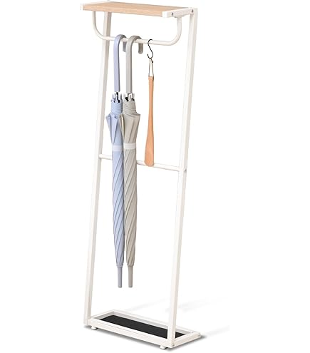 Amazon.co.jp: Tidy UB-275-100-7 Tett Tall Umbrella Stand, White