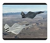 ステルス戦闘機 ノースロップ YF-23のマウスパッド：フォトパッド（世界の戦闘機シリーズ）