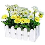 人工花の配置部屋のコンポーネントウッドフェンス花の装飾-A13