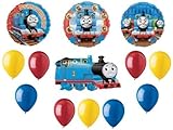 LoonBalloon きかんしゃトーマス 13Pce 誕生日パーティー マイラー ラテックス バルーン キットセット