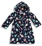 男の子と女の子クリスマスドレッシングガウンLovelyソフトコーラルフリース カラー: ブルー