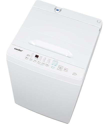 Amazon | AQUA AQW-S6R-W ホワイト [全自動洗濯機 (6.0kg)] | アクア