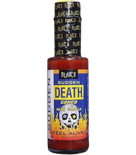 アバクデスソース 楽天市場】ブレアーズ サドンデスソース ジョロキア 150ml×1本(BLAIR'S