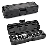 トルクレンチセット バイクハンド 2～14NM 1/4 '' 自転車バイク修理ツール キーツール バイクビットセット プレセット型 コンパクトトルクレンチ ブラック トルクレンチ精密 ヘックスレンチ