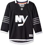 新しいYork Islanders NHLユースPremierステッチ代替チームジャージーブラック